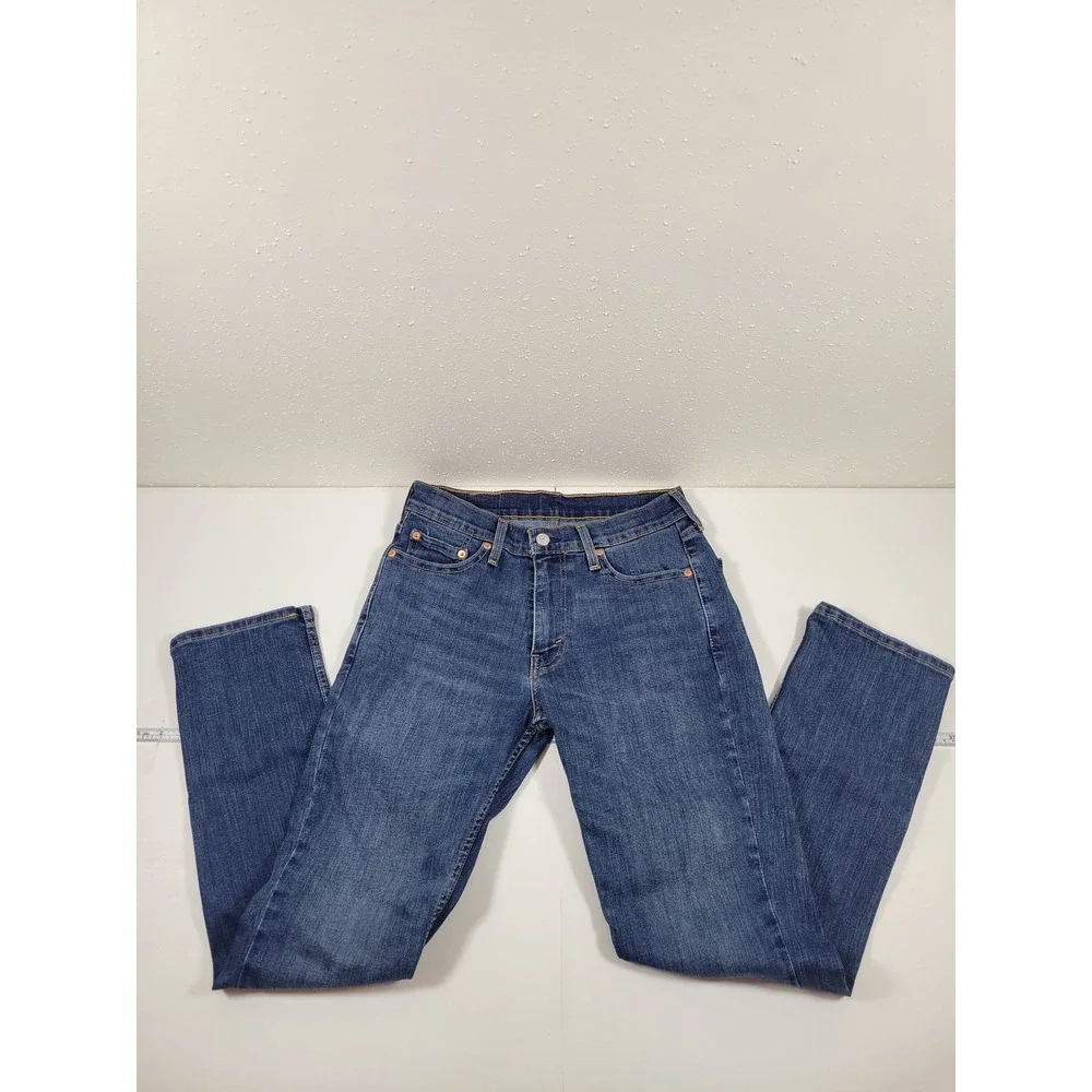 Levi's‎ 511 Slim Fit Jeans Mens 30x30 Blue Excellent Medium Wash Denim 0817